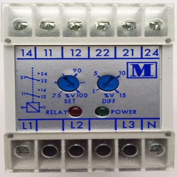 Hobut AC Voltage Protection Relay for Single or Three Phase systems